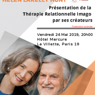 Harville Hendrix et Helen Hunt en conférence à Paris!